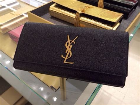 ysl medium clutch|YSL clutch and evening.